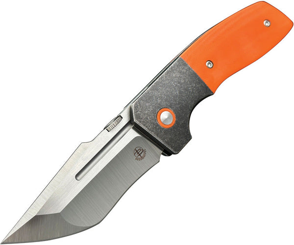Begg Knives One Bolster Lock Orange