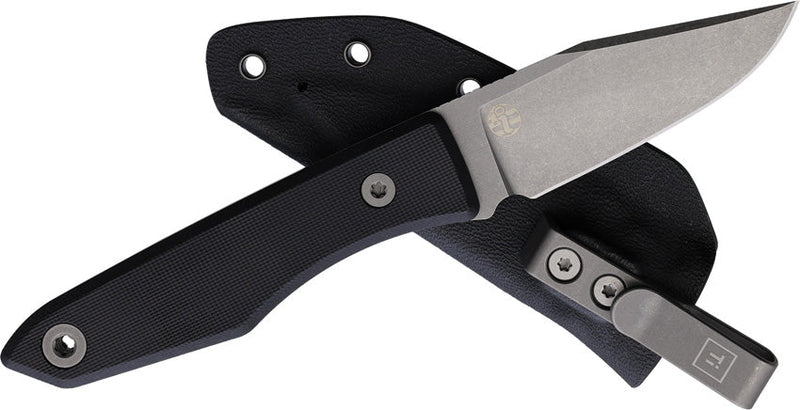 Big Idea Design Lookout Fixed Blade Black G10