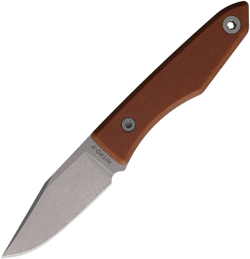 Big Idea Design Lookout Fixed Blade Brown