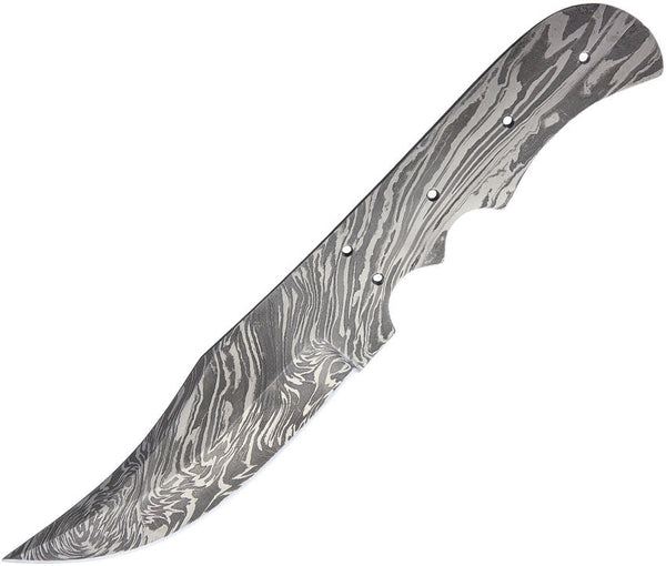 Knifemaking Skinner Damascus Blade