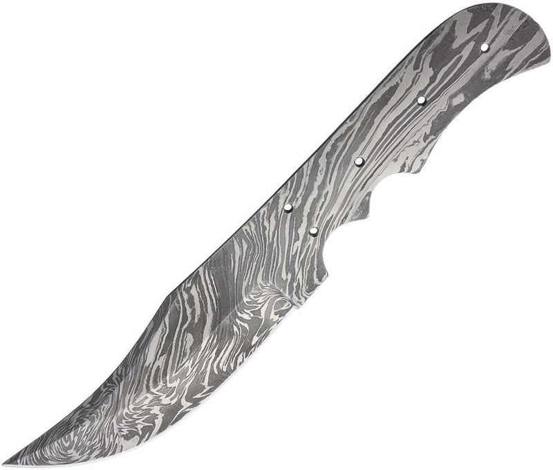 Knifemaking Skinner Damascus Blade