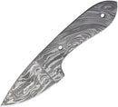 Knifemaking Drop Point Damascus Blade