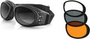 Bobster Cruiser 2 Goggle 3 Lenses