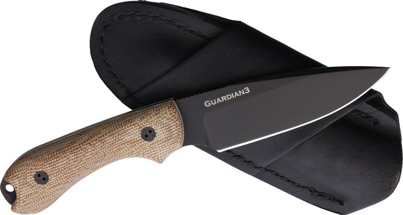 Bradford Knives Guardian 3 Natural Micarta