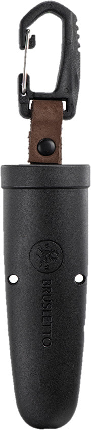 Brusletto Kongla Fixed Blade Black