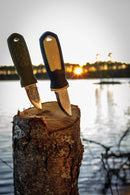 Brusletto Kongla Fixed Blade Black/Yel