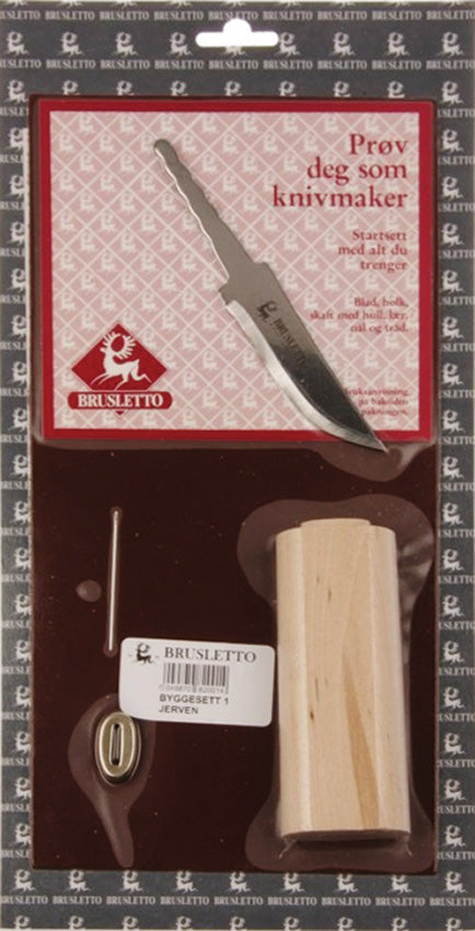 Brusletto Jerven DIY Knife Kit
