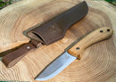 BEAVERCRAFT Carbon Steel Bushcraft Knife