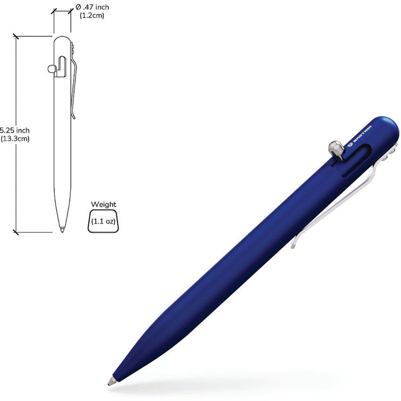 Bastion Bolt Action Pen Aluminum Blue