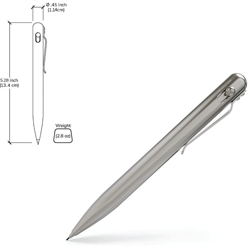 Bastion Bolt Action Pencil Stainless