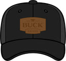 Buck Mesh Snapback Hat Blk