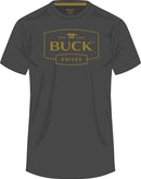 Buck Logo T-Shirt Gray XL