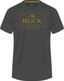 Buck Logo T-Shirt Gray 3XL