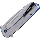 Buck Ruckus Framelock Black Blue