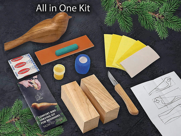 BEAVERCRAFT Comfort Bird Carving Kit