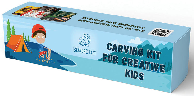 BEAVERCRAFT Spruce Tree Carving Kit