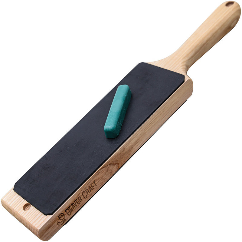 BEAVERCRAFT Leather Strop with Compound