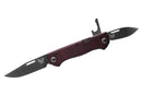 Benchmade Weekender 317Bk-02 Burgundy Black Blade