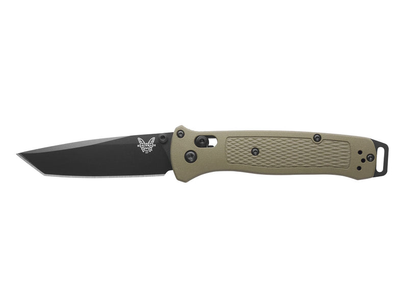 Benchmade Bailout 537Bk-06 Ranger Green Grivory Tanto Plain