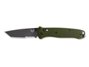 Benchmade Bailout 537Sgy-1 Green Tanto Serrated
