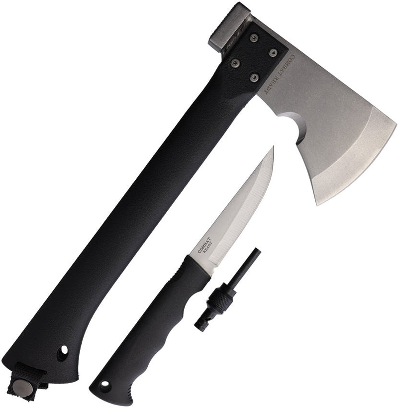 Combat Ready Survival Axe/Knife Combo