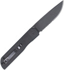 Cobratec Knives Prowler Button Lock DP Blk PS