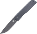 Cobratec Knives Prowler Button Lock DP Blk