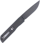 Cobratec Knives Prowler Button Lock DP Blk