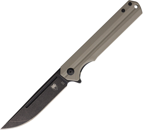Cobratec Knives Streamline Linerlock Tan