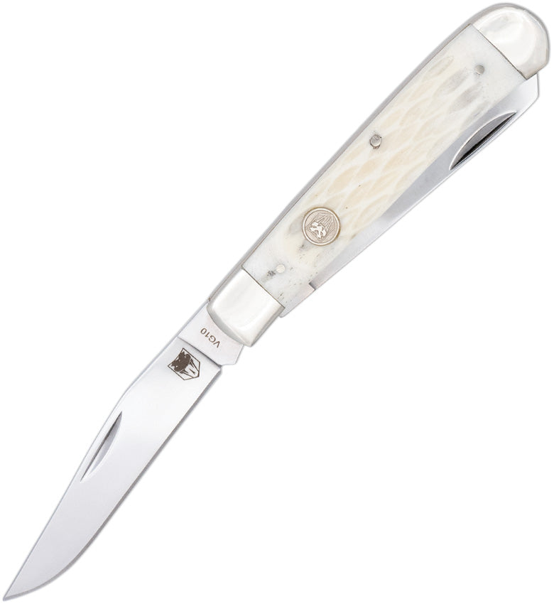 Cobratec Knives Trapper White Bone