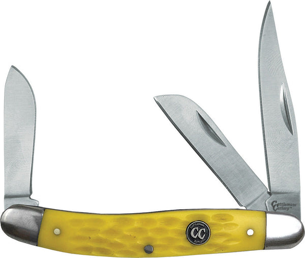Cattleman's Cutlery Signature Stockman Yellow