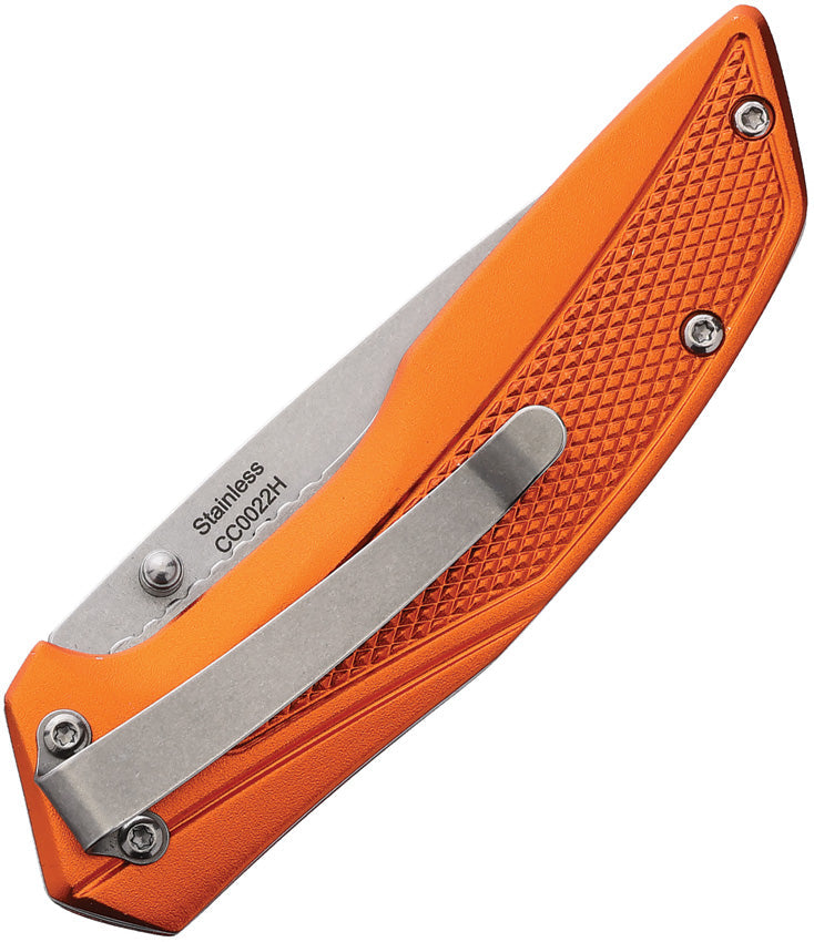 Cattleman's Cutlery Rotovator Linerlock Orange