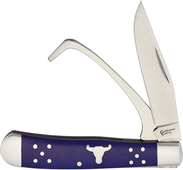 Cattleman's Cutlery Farriers Companion Blue