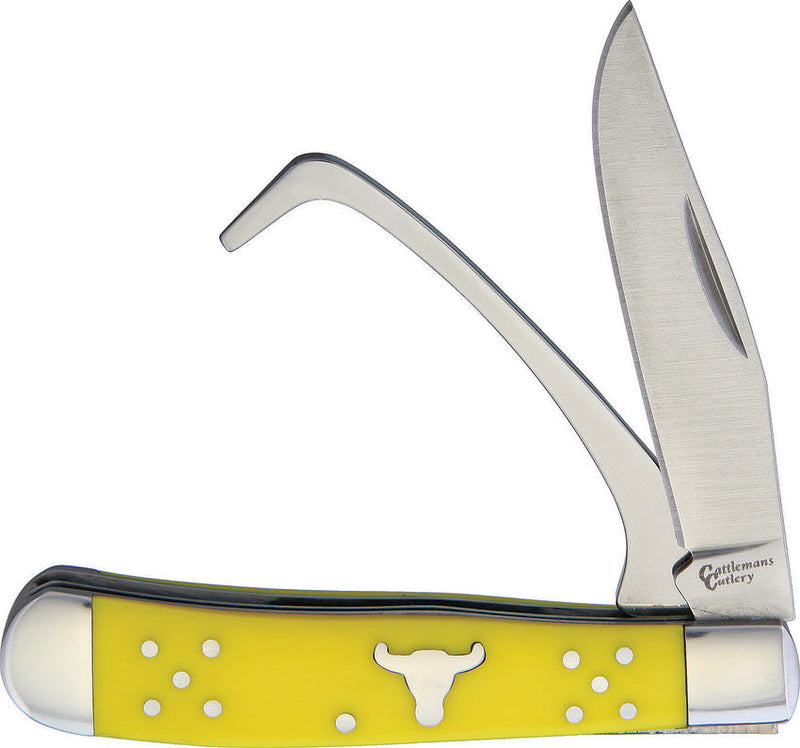 Cattleman's Cutlery Farriers Companion Yellow