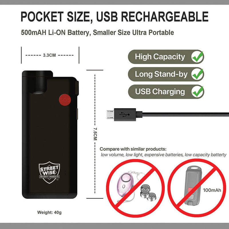 Streetwise Products Knight Light Alarm/Flashlight