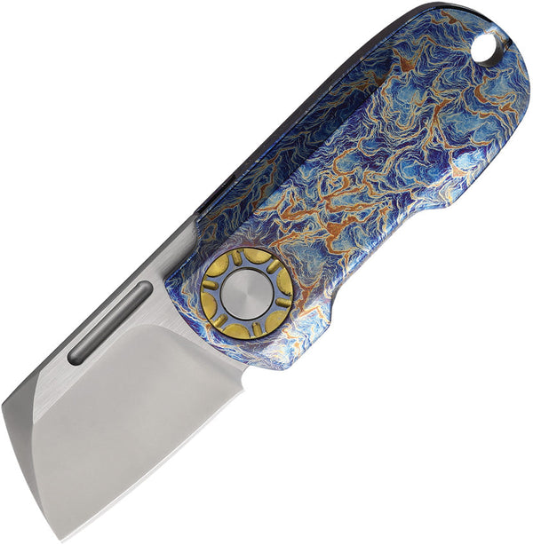 CH Knives Mini Framelock Flame