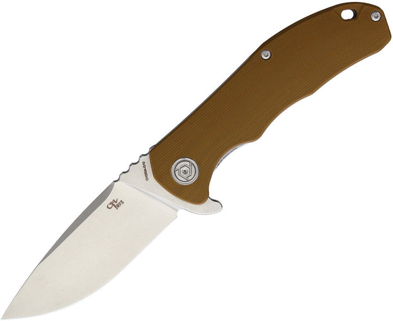 CH Knives Framelock Brown