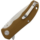 CH Knives Framelock Brown