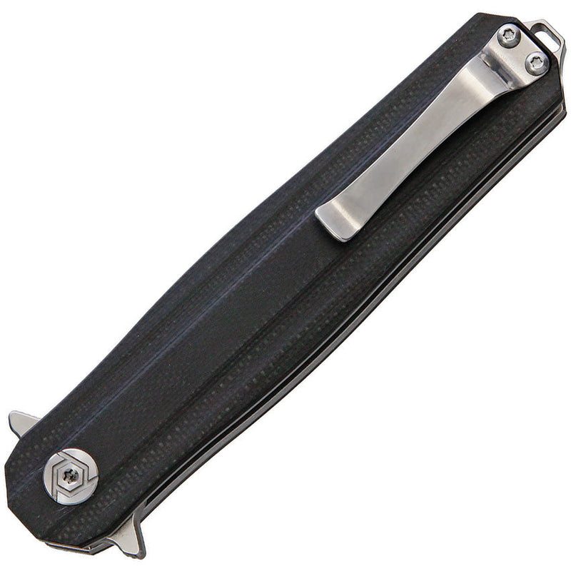 CH KNIVES Linerlock Black G10