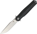 CH KNIVES Linerlock Black G10