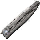 CH KNIVES Journey Framelock Gray M390