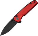 Civivi Mini Shakan Button Lock Red