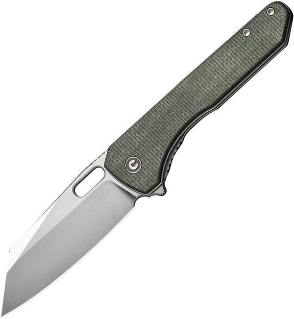 Civivi Nugz Linerlock Grn Micarta