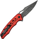 Civivi Anaaki Button Lock Red