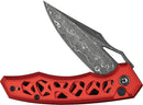 Civivi Anaaki Button Lock Red