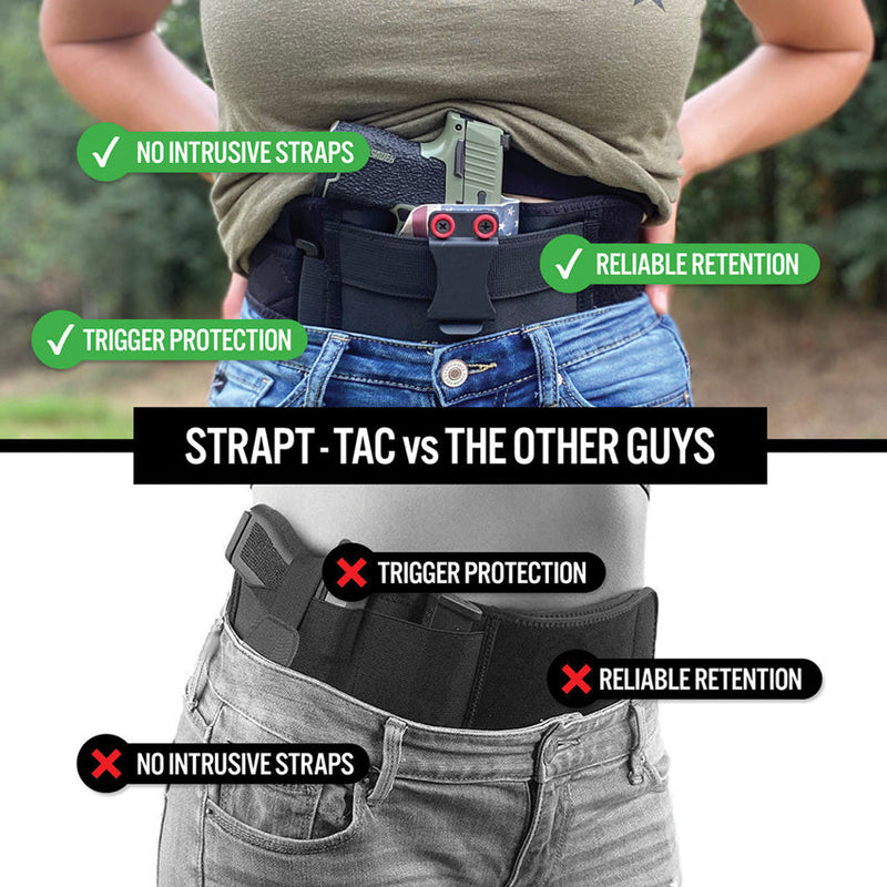 Clip & Carry Strapt-Tac Holster XS-M