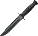 Rite Edge Survival Fixed Blade Black