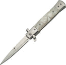 Rite Edge Stiletto Linerlock White A/O