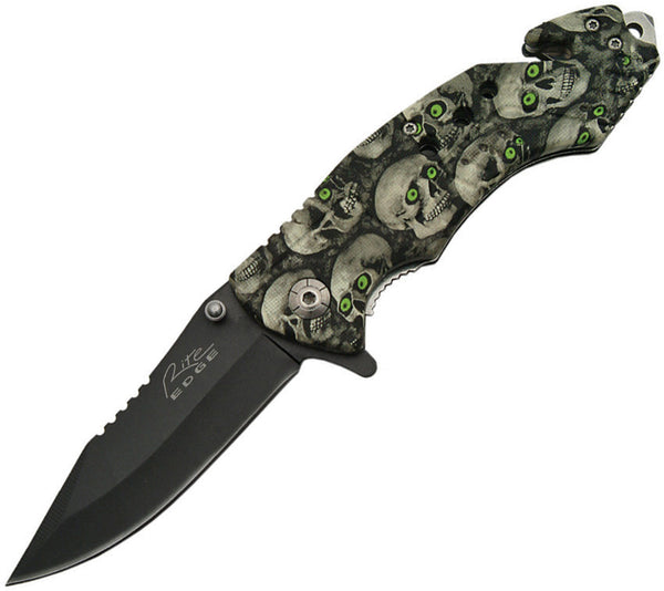 Rite Edge Skull Eyes Linerlock A/O