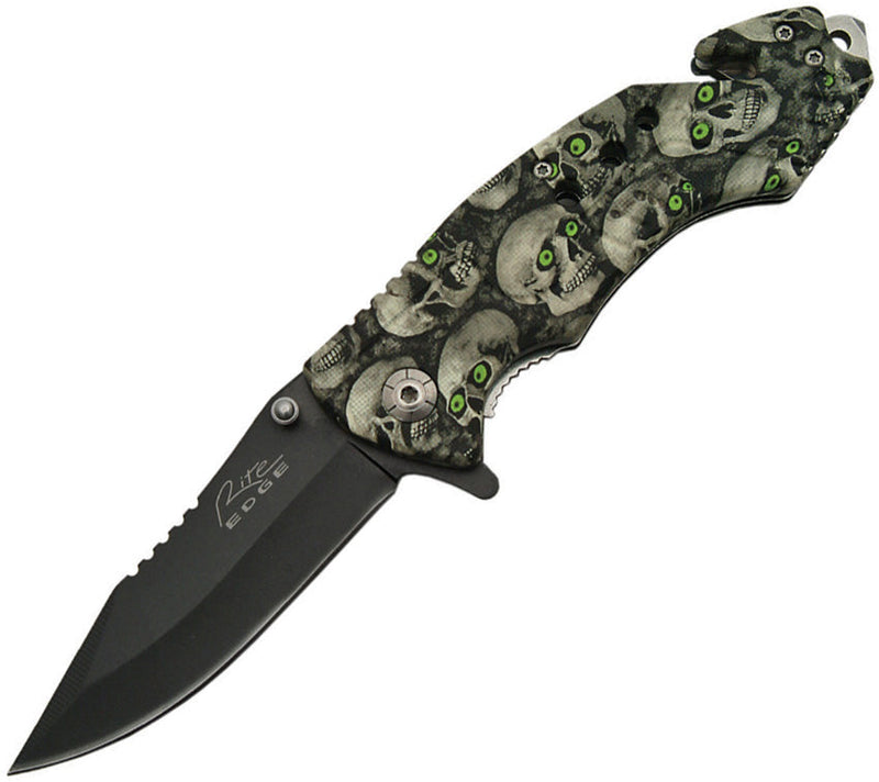 Rite Edge Skull Eyes Linerlock A/O